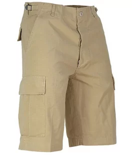 Mil-Tec Spodenki Bermudy Rip-Stop Khaki - XL - Koszulki i topy damskie - miniaturka - grafika 1