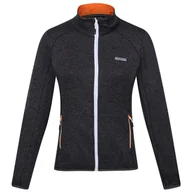 Bluzy sportowe damskie - Bluza damska Regatta Wms Newhill Rozmiar: XL / Kolor: szary/pomarańczowy - miniaturka - grafika 1