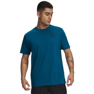 Męski t-shirt koszulka sportowa Under Armour M Radial Wm Ss Niebieski L