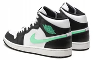 Buty sportowe męskie - Buty Nike Air Jordan 1 MID DQ8426 103 Męskie białe Skórzane kultowe r. 44,5 - miniaturka - grafika 1