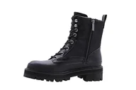 Botki damskie - Guess Bada, Botki z koronkami damskie, Black, 36 EU, Czarny, 36 EU - miniaturka - grafika 1