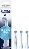 Końcówki do szczoteczek elektrycznych - Oral-B iO Ultimate Clean replacement brushes 3pcs, white - miniaturka - grafika 1
