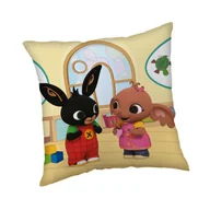 Kołdry i poduszki dla dzieci - Jerry Fabrics Poduszka Królik Bing 051, 40 x 40 cm - miniaturka - grafika 1