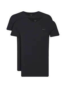 Gant Komplet 2 t-shirtów 900012018 Czarny Regular Fit - Koszulki męskie - miniaturka - grafika 1
