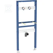 Nogi i stelaże pod umywalki - Stelaż podtynkowy Geberit Duofix do umywalki dla baterii ściennej, H130 - miniaturka - grafika 1