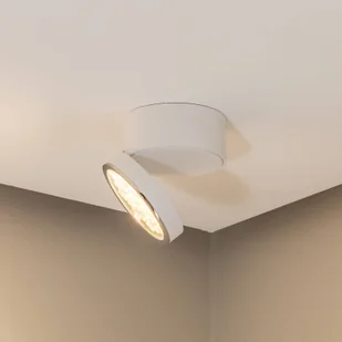 Reflektor sufitowy LED Bega 51312.1, biały, metalowy, obrotowy DALI - Lampy sufitowe - miniaturka - grafika 1