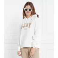 Bluzy damskie - Gant Bluza | Regular Fit - miniaturka - grafika 1