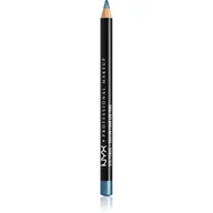 Kredki do oczu - NYX Professional Makeup Professional Makeup Satin Blue Slim Eye Pencil Kredka do oczu 1g - miniaturka - grafika 1