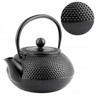 Zaparzacze i kawiarki - Żeliwny Czajnik Zaparzacz Do Herbaty Dzbanek 0,8L - miniaturka - grafika 1