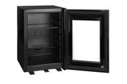 Szafy i witryny chłodnicze - Minibar termoelektryczny SMT40GD WOLF - czarne wnętrze - miniaturka - grafika 1