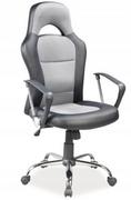 Fotele i krzesła biurowe - Signal Krzesło biurowe obrotowe Q-033 szary - miniaturka - grafika 1