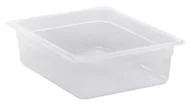 Akcesoria gastronomiczne - Pojemnik GN 1/2 z przezroczystego polipropylenu, Cambro, GN 1/2, 5,9L, transparentny, 325x260x(H)100mm - miniaturka - grafika 1