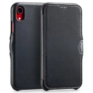 Etui i futerały do telefonów - moVear moVear stylowe etui do Apple iPhone Xr | Skóra Nappa AIPXRS0CIBKNBK - miniaturka - grafika 1
