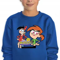 Bluzy dla dziewczynek - Bluza Dziecięca Granatowa Chip&Vicky Wróżkowie Chrzestni Wz -104 Cm (3-4) - miniaturka - grafika 1