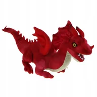 Maskotki i pluszaki - ZOO: Maskotka pluszowy Smok czerwony 40cm (90793) Eko-Friendly - miniaturka - grafika 1