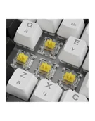 Klawiatury - Sharkoon SGK50 S3 White, Gateron Yellow - miniaturka - grafika 1
