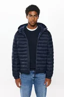 Koszulki męskie - Springfield Kurtka męska, granatowa, XXL - miniaturka - grafika 1