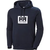 Bluzy męskie - Helly Hansen Helly-Hansen Bluza męska Hh Box, morski, M 53289 - miniaturka - grafika 1