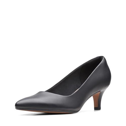 Clarks Linvale Jerica czółenka damskie, czarny - czarna skóra - 41 EU Weit