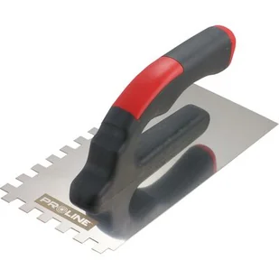 Paca nierdzewna 270 x 130 mm ząb 10 x 10 rączka plastikowa otwór PROLINE - Narzędzia murarskie - miniaturka - grafika 1