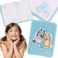 Zeszyty szkolne - BLUEY BINGO PLUSZOWY notes, zeszyt szkolny w linie A5, pamiętnik DLA DZIECI - miniaturka - grafika 1