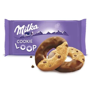 Milka Cookie Loop 132g - Ciastka - miniaturka - grafika 1