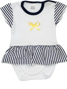 BODY SUKIENKA KRÓTKI RĘKAW BODOSUKIENKA Niemowlęce body bawełniane Rozm 56 - Body dla niemowląt - miniaturka - grafika 1