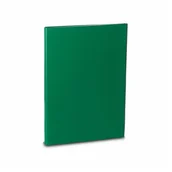 Teczki i skoroszyty - Teczka skrzydłowa na rzep A4 zielona twarda tekturowa VauPe 1 szt. - miniaturka - grafika 1