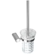 Akcesoria łazienkowe - Tutumi Szczotka WC Nikiel Szczotkowany 322229 - miniaturka - grafika 1