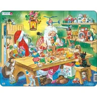 Puzzle - Larsen Puzzles Santa's Workshop - miniaturka - grafika 1