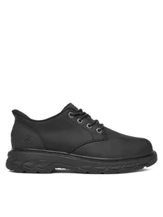Skechers Półbuty Lockett 205307 BBK Czarny - Półbuty męskie - miniaturka - grafika 1