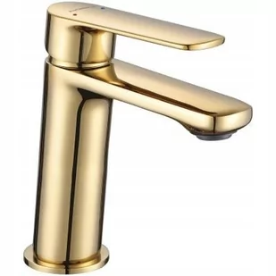 Kuchinox Gava bateria umywalkowa stojąca złota BQGG22D - Baterie umywalkowe - miniaturka - grafika 1