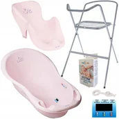 Wanienki dla dzieci - WANNA DLA DZIECKA "ZESTAW 6w1" TEGA BABY WANIENKA DUŻA STOJAK + AKCESORIA - miniaturka - grafika 1