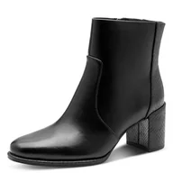 Kozaki damskie - Marco Tozzi Damskie 2-25333-45 modne kozaki, Black Comb, 38 EU, czarny Comb, 38 EU - miniaturka - grafika 1