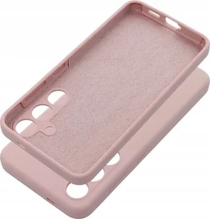 OEM Futerał SILICONE 2mm do SAMSUNG A55 5G pudrowy róż - Etui i futerały do telefonów - miniaturka - grafika 1