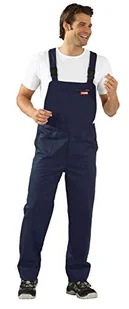 Planam Rozmiar 58 Męskie spodnie ogrodniczki BW 270 niebieski hydronowy model 1531 - Spodenki męskie - miniaturka - grafika 1