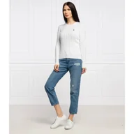 Swetry damskie - POLO RALPH LAUREN Sweter | Slim Fit - miniaturka - grafika 1