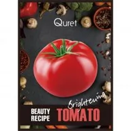 Maseczki do twarzy - Quret Quret Beauty Recipe rozjaśniająca maska w płachcie Pomidor 25g - miniaturka - grafika 1