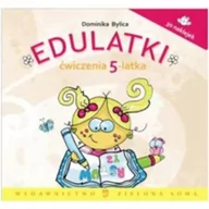 Książki edukacyjne - Edulatki. Ćwiczenia 5-latka - Dominika Bylica - miniaturka - grafika 1