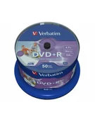 Nośniki danych - DVD R 16x 4.7GB 50P CB PrintableID 43651 - miniaturka - grafika 1