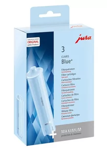ZESTAW - 3x Filtr wody Jura CLARIS Blue PLUS - Akcesoria i części do ekspresów do kawy - miniaturka - grafika 1