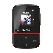 Odtwarzacze MP3 - SanDisk odtwarzacz MP3 32 GB Clip Sport Go Czerwony - miniaturka - grafika 1