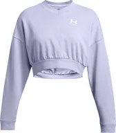 Bluzy damskie - Under Armour Bluza damska UNDER ARMOUR Rival Terry Oversized Crop Crew S - miniaturka - grafika 1