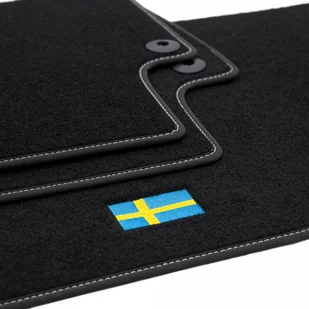 Dywaniki welurowe LOGO do VOLVO S60 2000-2010 - Dywaniki samochodowe - miniaturka - grafika 3