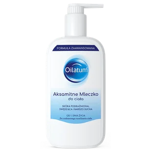 Oilatum Formuła Zaawansowana, aksamitne mleczko do ciała, od 1 dnia życia, 400 ml - Balsamy i oliwki dla dzieci - miniaturka - grafika 1
