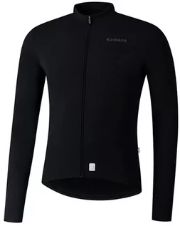 Koszulki rowerowe - Shimano Vertex Thermal LS Jersey Men, czarny XXL 2022 Koszulki kolarskie - grafika 1