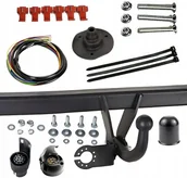 Haki holownicze - HAK HOLOWNICZY DO VW VOLKSWAGEN GOLF 4 1998 SILNIK 1.4 BENZYNA HATCHBACK - miniaturka - grafika 1