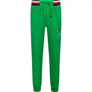 Spodnie sportowe damskie - Tommy Hilfiger Spodnie dresowe | Regular Fit - grafika 1