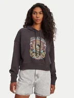Bluzy damskie - Billabong Bluza All Time EBJFT00146 Czarny Boxy Fit - miniaturka - grafika 1