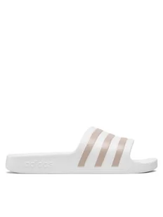 adidas Klapki adilette Aqua EF1730 Biały - Klapki i japonki damskie - miniaturka - grafika 1